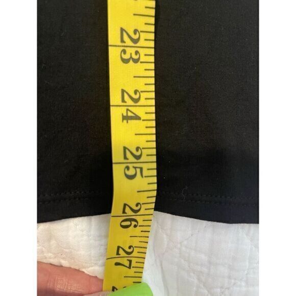 White House Black Market Cross Over Drape Ruching Women's‎ Large - Picture 13 of 14